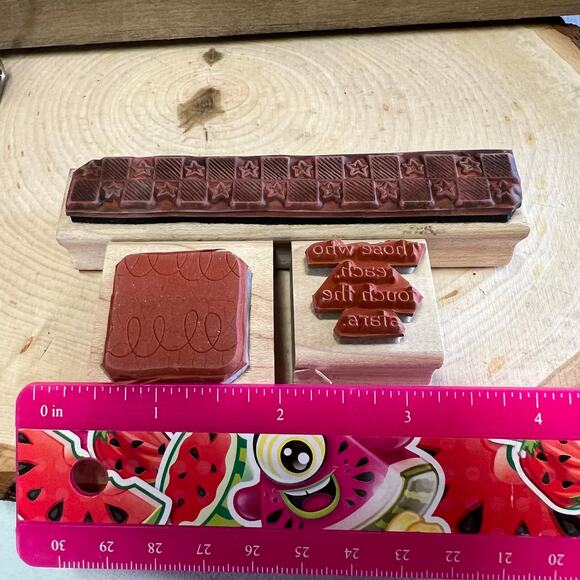 Rubber Stamp Star Theme - Picture 2 of 2